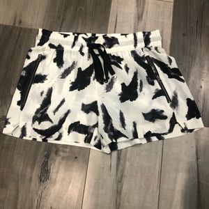 Pan & Gela Abstract Bird Silk shirts